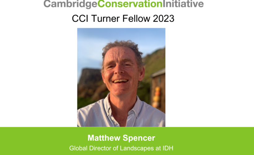 CCI Welcomes the 2023 Turner Fellow – Matthew Spencer